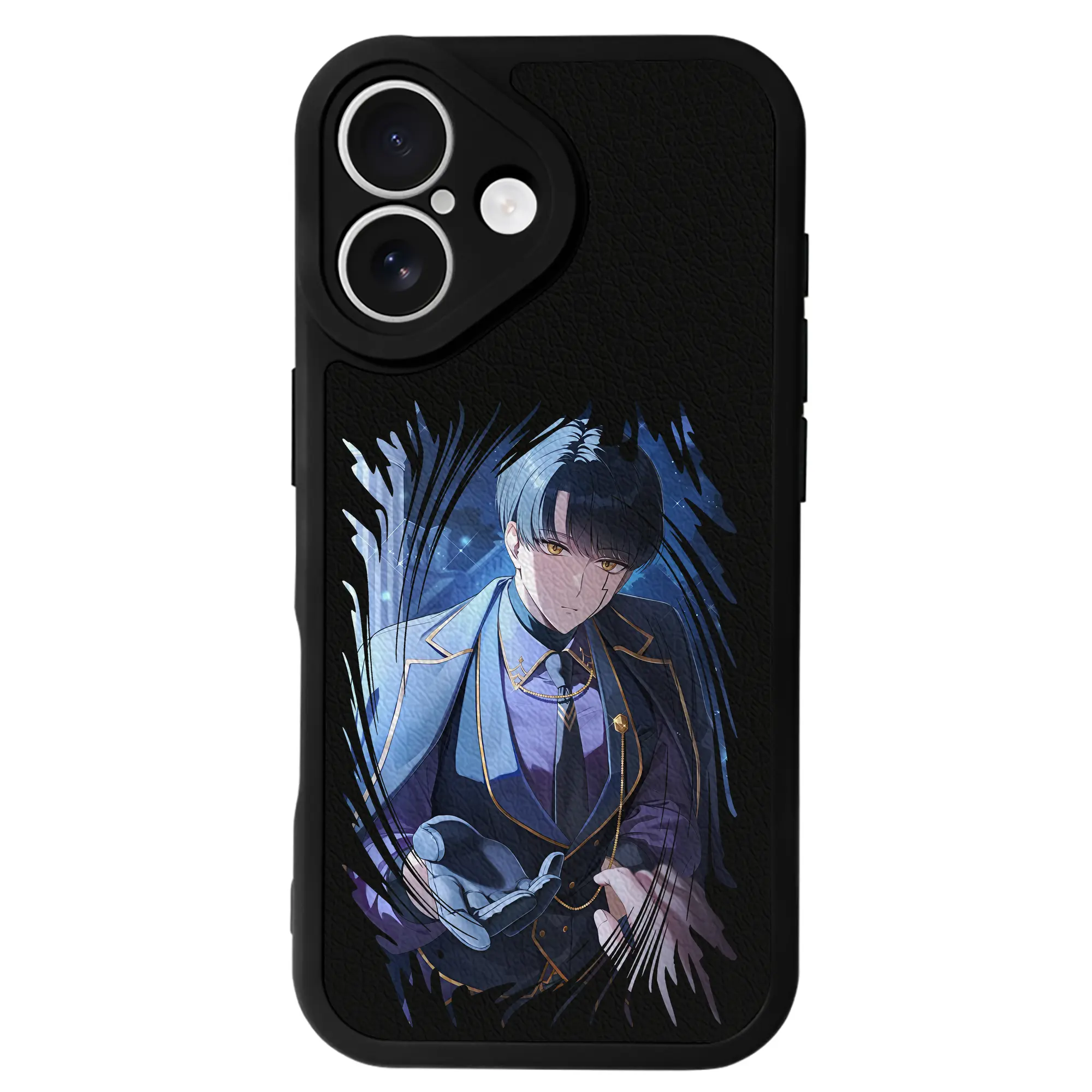 マッシュル グッズ,マッシュ・バーネデッド - IPhone 16シリーズ対応 ・ シリコンスマホケース ・ レザー調 ・ 高精度フィット ・ 耐衝撃 ・ ワイヤレス充電対応 ・ 精密カット